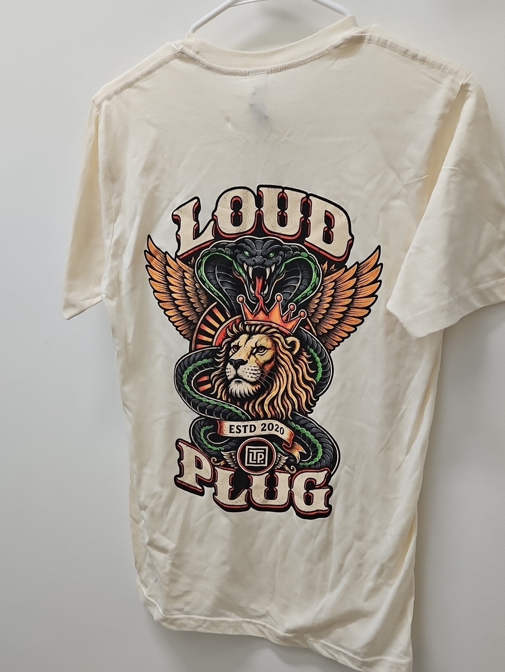 The Loud Plug Graphic T Shirt NWOT